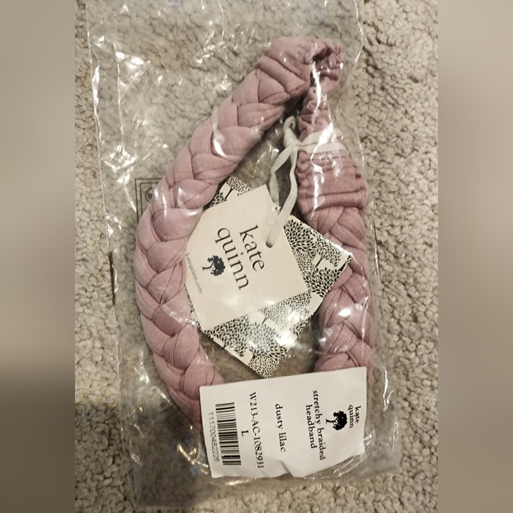 Lilac Braided Headband